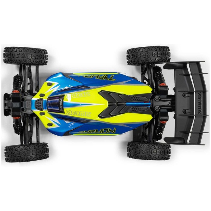 Buggy 1/8 TYPHON MEGA 665 Brushed 4X4 RTR Blue ARRMA - Image 3