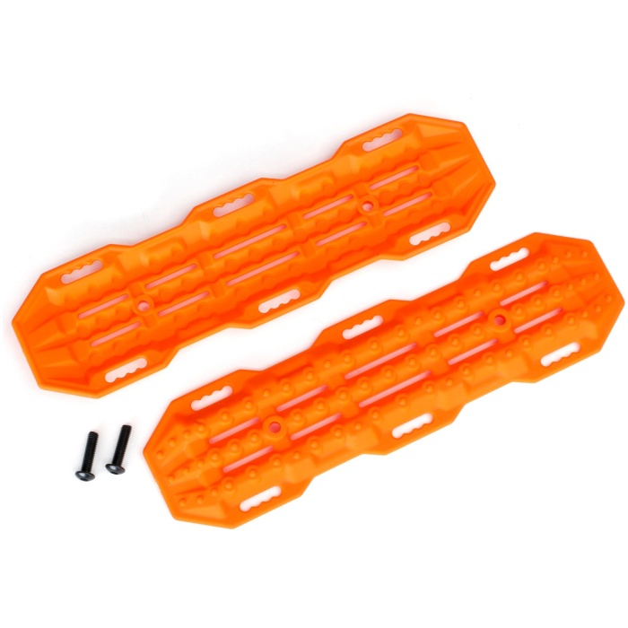 Traction Boards Mounting Hardware Orange Traxxas - Image 1