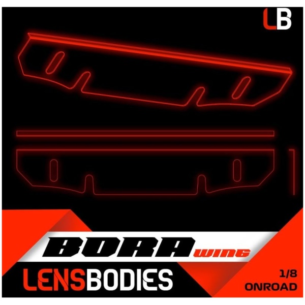 Wing 1/8 Onroad Regular LensBodies