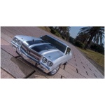 Fazer MK2 (L) Chevy Chevelle SS454 1970 Silver1/10 Readyset Kyosho - Image 6