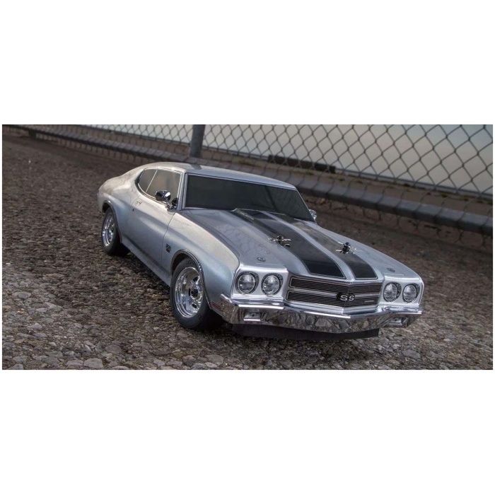 Fazer MK2 (L) Chevy Chevelle SS454 1970 Silver1/10 Readyset Kyosho - Image 4