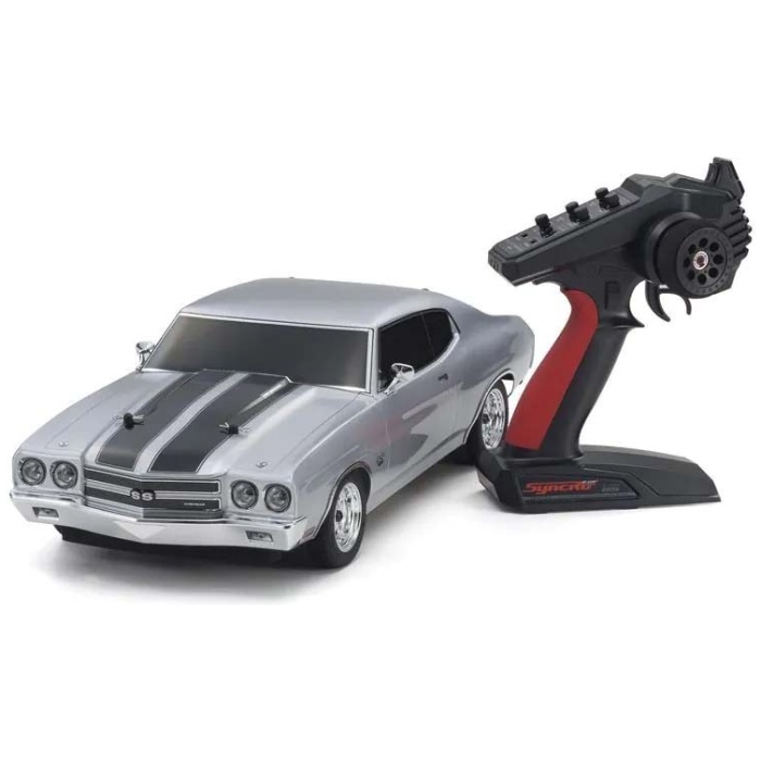 Fazer MK2 (L) Chevy Chevelle SS454 1970 Silver1/10 Readyset Kyosho - Image 1