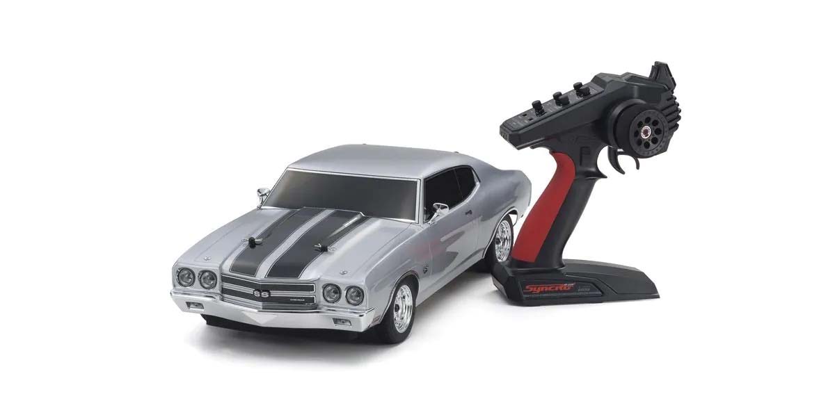 k.34416t1c-fazer-mk2-l-chevy-chevelle-ss454-1970-silver110-readyset-kyosho Fazer MK2 (L) Chevy Chevelle SS454 1970 Silver1/10 Readyset Kyosho - Image 1