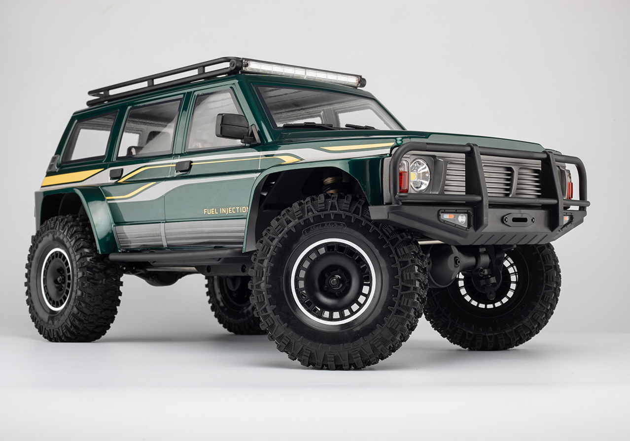 yk4107a-crawler-110-pro-brushless-4107-patrol-green-rtr-yikong Crawler 1/10 Pro Brushless 4107 (Patrol) Green RTR Yikong - Image 1