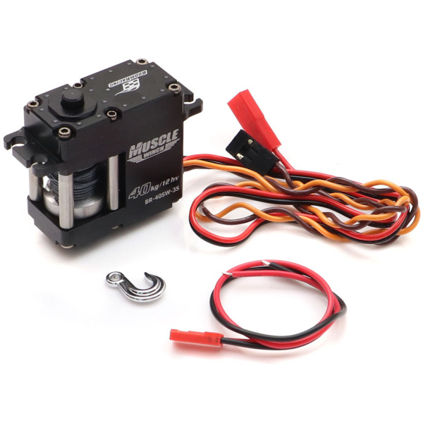 Muscle Winch High Torque 40KG Waterproof Servo Winch w/ Free Spool Unit Boom Racing