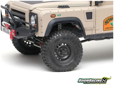 Jantes 1.9" 16-Hole 5-Lug Classic Steelie Reversible Beadlock Wheel w/ XT504 Hub Rear Gun Metal (2) Boom Racing - Image 6