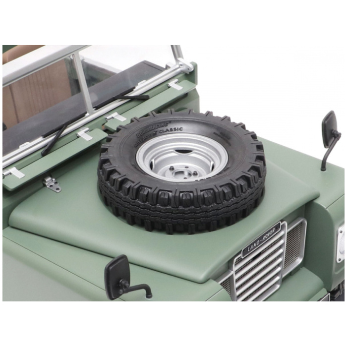 Land Rover® Series Deluxe Bonnet w/ Spare Wheel and Tire Boom Racing - Image 2