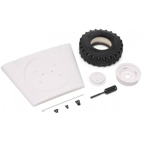 Land Rover® Series Deluxe Bonnet w/ Spare Wheel and Tire Boom Racing