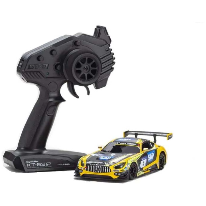 Mini-Z MR03 RWD Mercedes AMG GT3 24h NBG'18 No.4 (W-MM/KT531P) Kyosho - Image 1