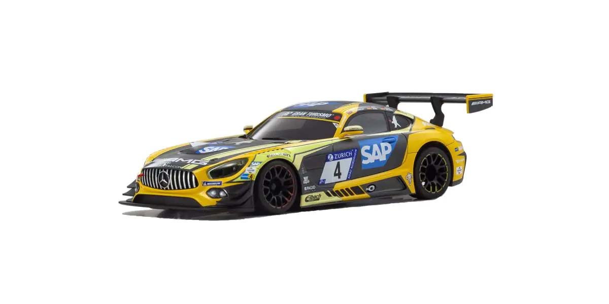 k.32355ybk-mini-z-mr03-rwd-mercedes-amg-gt3-24h-nbg'18-no.4-w-mmkt531p-kyosho- (2) Mini-Z MR03 RWD Mercedes AMG GT3 24h NBG'18 No.4 (W-MM/KT531P) Kyosho - Image 3