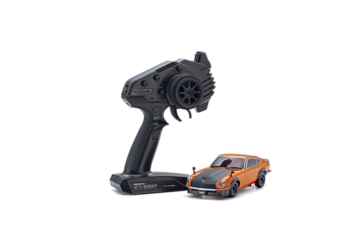 k.32645or-mini-z-awd-nissan-fairlady-240z-l-tuned-orange-ma020kt531p-kyosho Mini-Z AWD Nissan Fairlady 240Z-L Tuned Orange (MA020/KT531P) Kyosho - Image 1