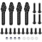 Aluminium Metal Shock Absorber Mount Adjust Height Angle Stand for 1/10 RC Crawler SM Racing Parts