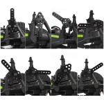 Aluminium Metal Shock Absorber Mount Adjust Height Angle Stand for 1/10 RC Crawler SM Racing Parts - Image 2