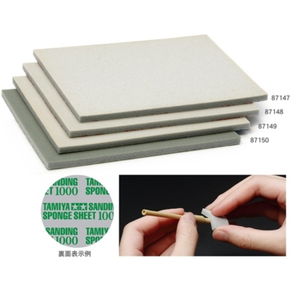 Sanding Sponge Sheet 1000 Tamiya