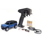 SCX30 1/30 Ford Bronco 4X4 RTR Brushed Rock Crawler Battery & Charger Included Blue Axial - Image 7