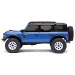 SCX30 1/30 Ford Bronco 4X4 RTR Brushed Rock Crawler Battery & Charger Included Blue Axial - Image 4