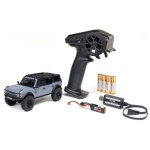 SCX30 1/30 Ford Bronco 4X4 RTR Brushed Rock Crawler Battery & Charger Included Gray Axial - Image 7