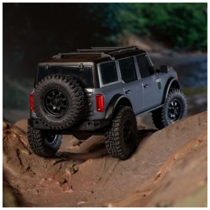 SCX30 1/30 Ford Bronco 4X4 RTR Brushed Rock Crawler Battery & Charger Included Gray Axial - Image 3