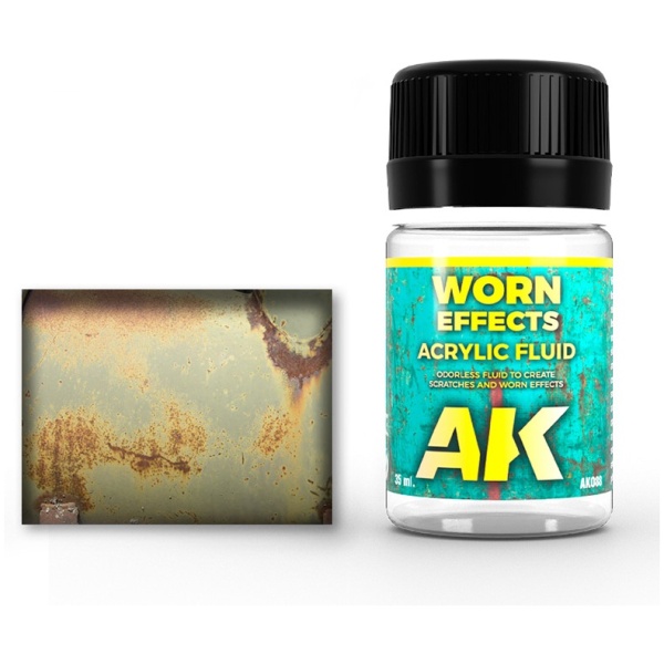 Worn Effects Acrylic Fluid AK INTERACTIVE