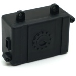 Receiver Waterproof Box RC Receiver Dustproof Protector 1/10 Black SM Parts - Image 2