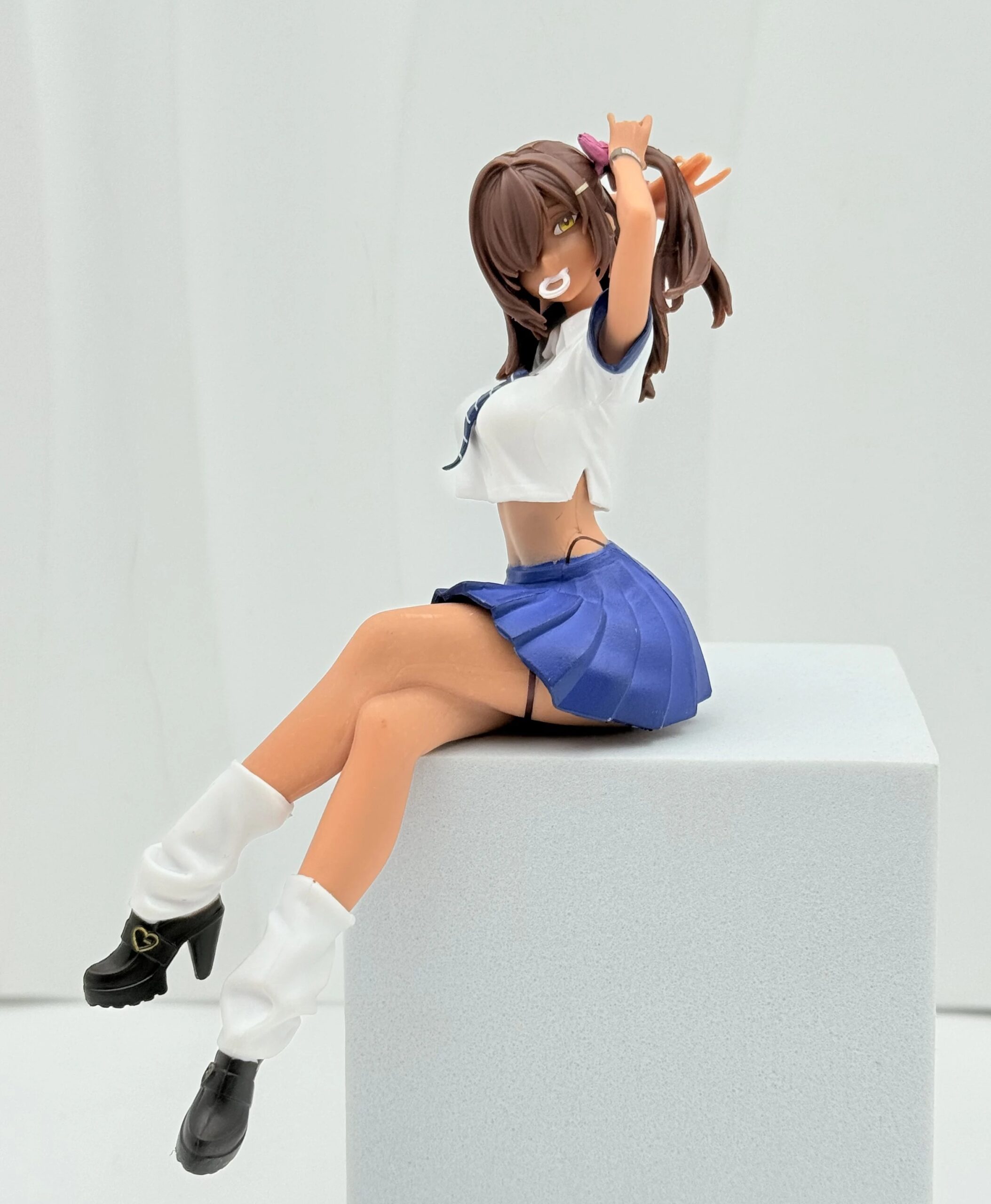 smpsgac-scale-girl-110-112-figure-pvc-150mm-tall-sm-parts Scale Girl 1/10 1/12 Figure PVC 150mm Tall SM Parts - Image 1